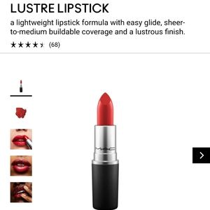 MAC Cosmetics Lustre Lipstick in Cockney